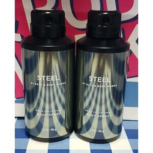 BBW Steel Mens Collection Body Sprays - Set of 2